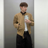 Мужская модная весенняя свободная повседневная куртка